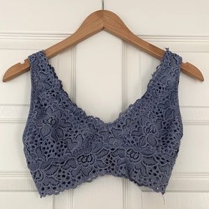 Altar’d State Vintage Bralette blue ice SZ small